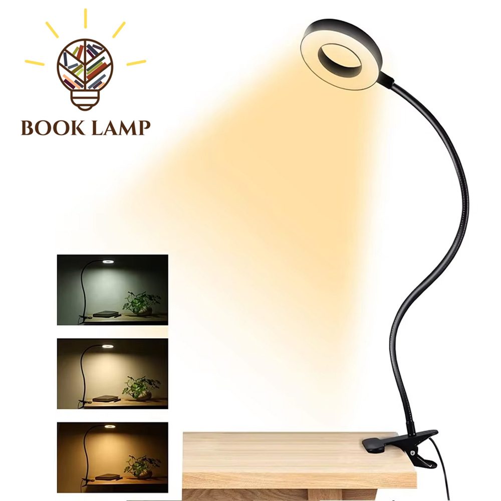 Laptop Accessories Light - 48 LEDs Clip on Desk Lamp