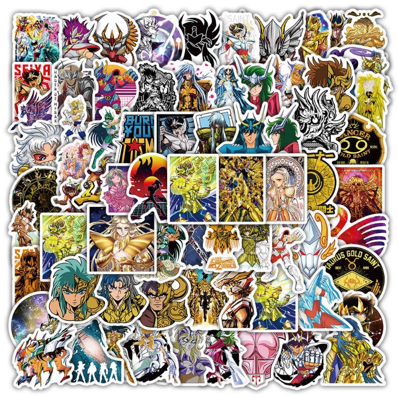 101Pcs Saint Seiya Anime Stick - đánh giá và giá Laptop Stand Riser