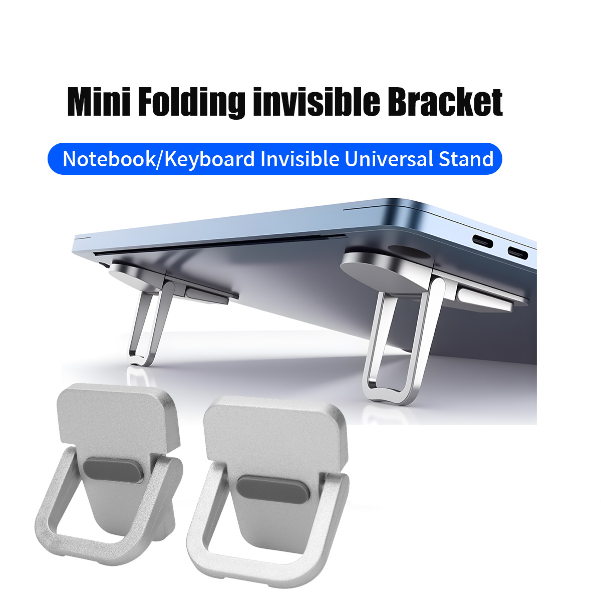 Laptop Stand Riser - 1 Pair Laptop Stand Mini Portable