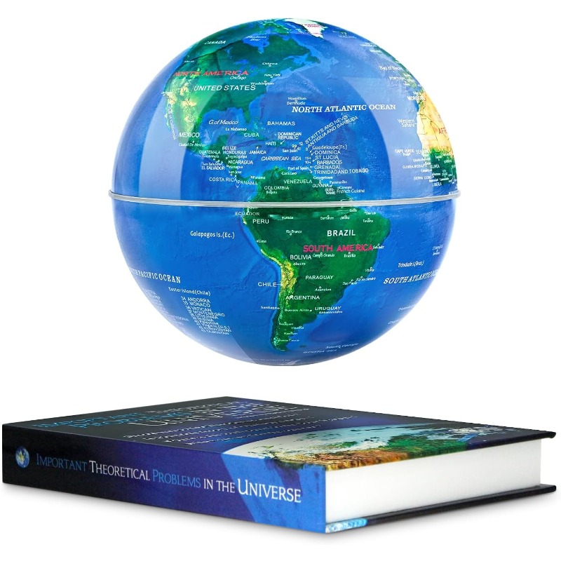 Laptop Accessories Light - Magnetic Floating Globe with LED Lights