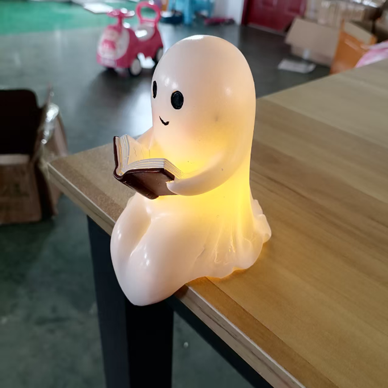 New Cute Ghost Reading Book La - đánh giá và giá Laptop Accessories Light