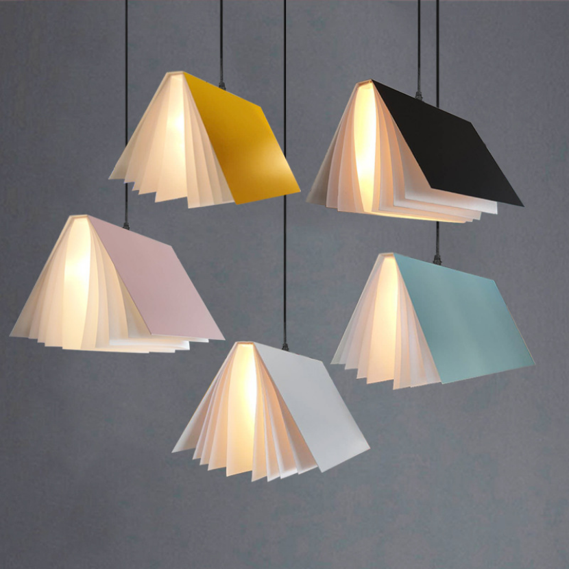 Novelty Pendant Lights Book De - đánh giá và giá Laptop Accessories Light