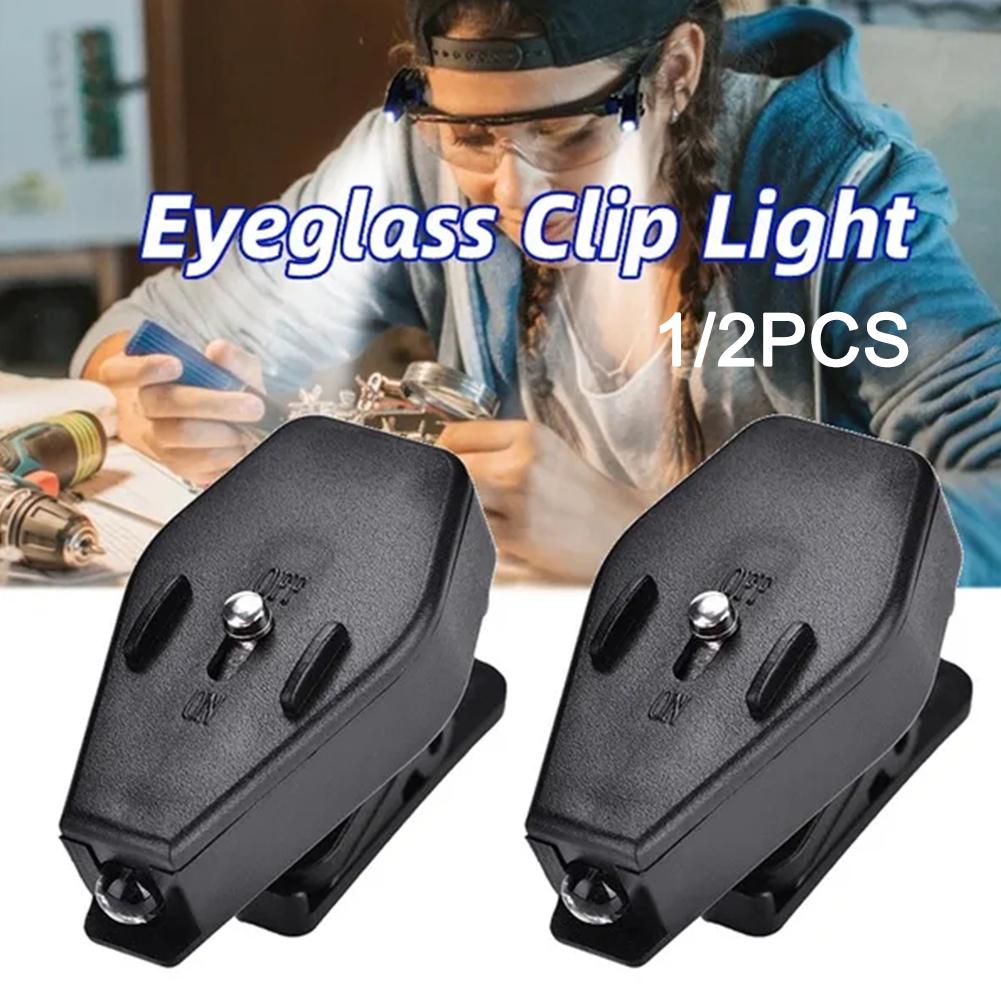 Mini LED Flashlight Glasses Re - đánh giá và giá Laptop Accessories Light