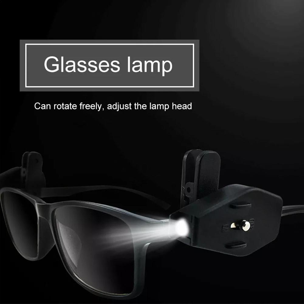 Mini LED Flashlight Glasses Re - đánh giá và giá Laptop Accessories Light