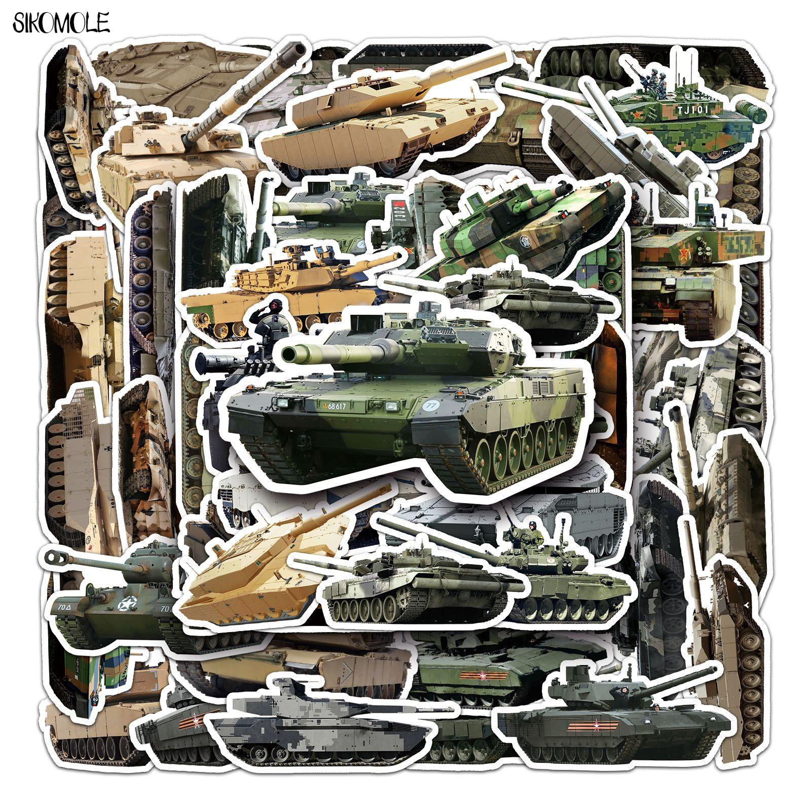 10/30/50pcs Cute Tank Graffiti - đánh giá và giá Laptop Accessories Kids