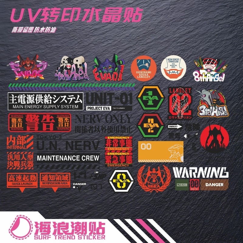 Neon Genesis Evangelion Waterp - đánh giá và giá Laptop Accessories Diy