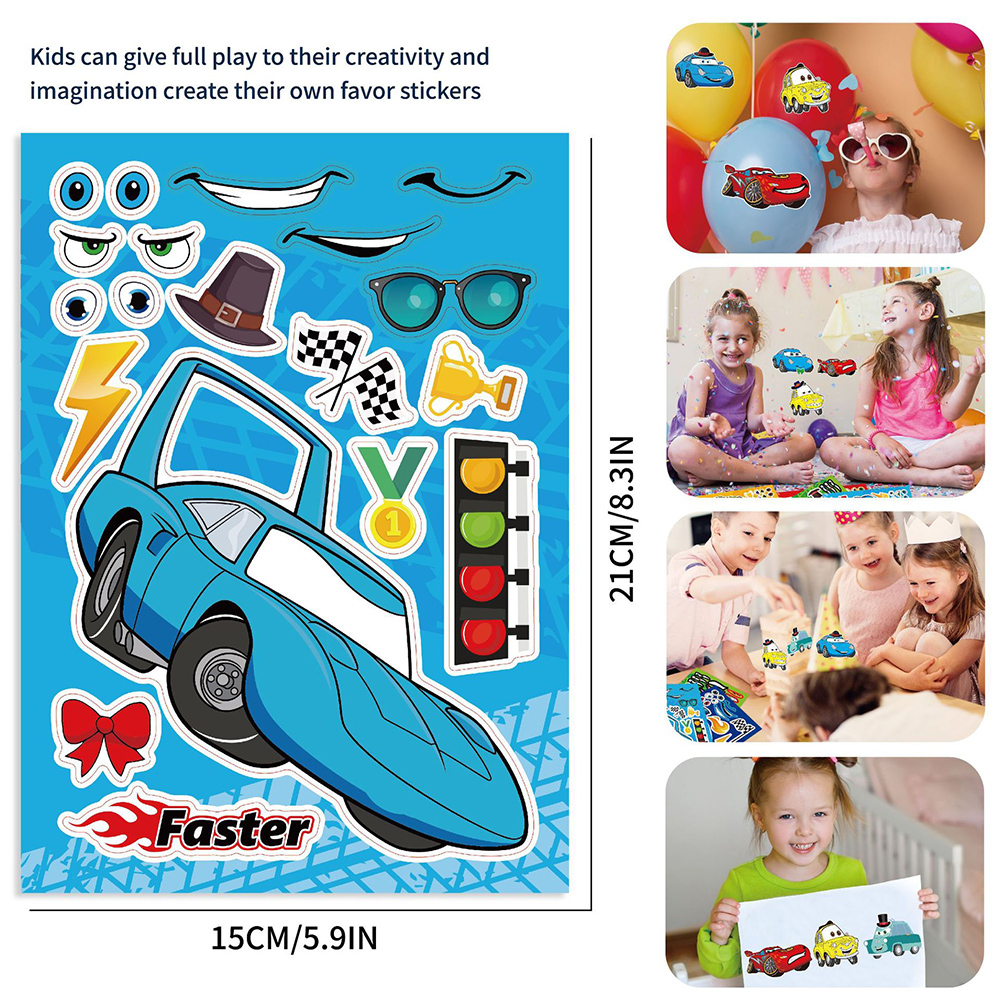 8/16Sheets Disney Cars Puzzle  - đánh giá và giá Laptop Accessories Kids