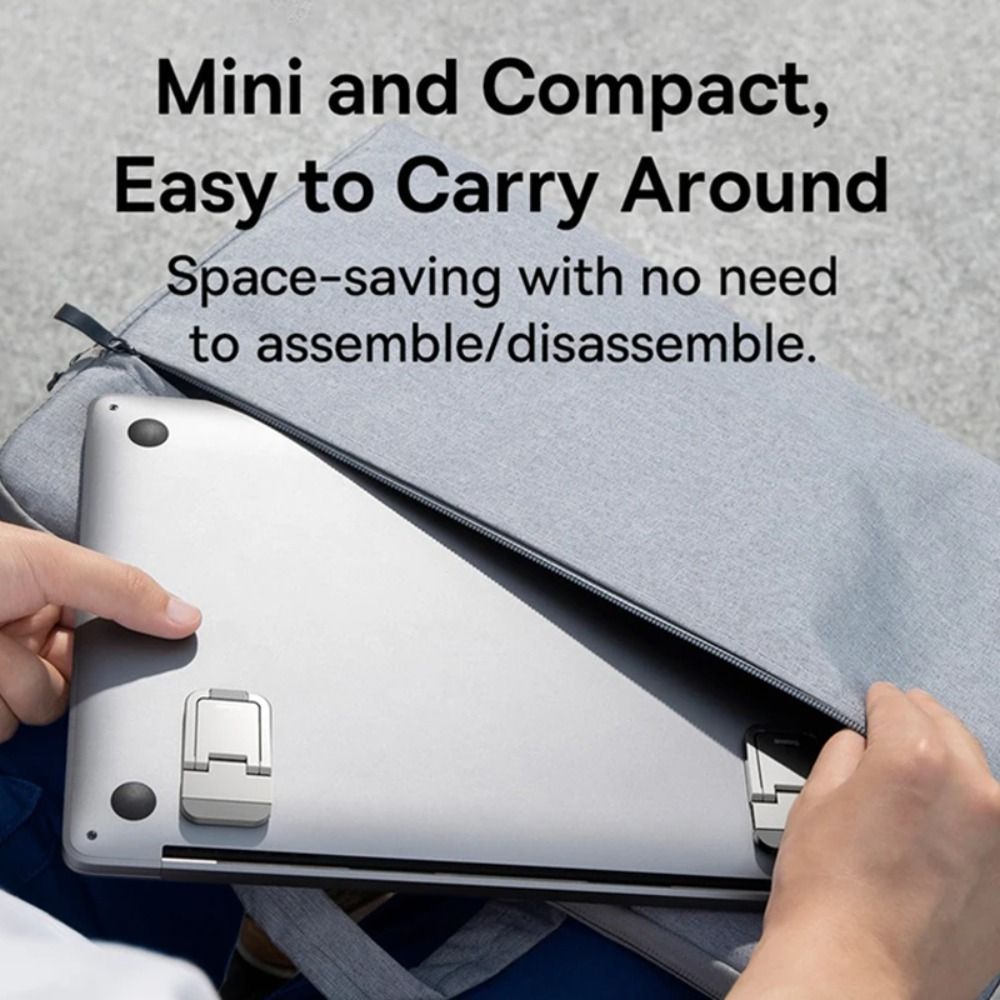 Portable Laptop Stand With 2 A - đánh giá và giá Laptop Stand Riser