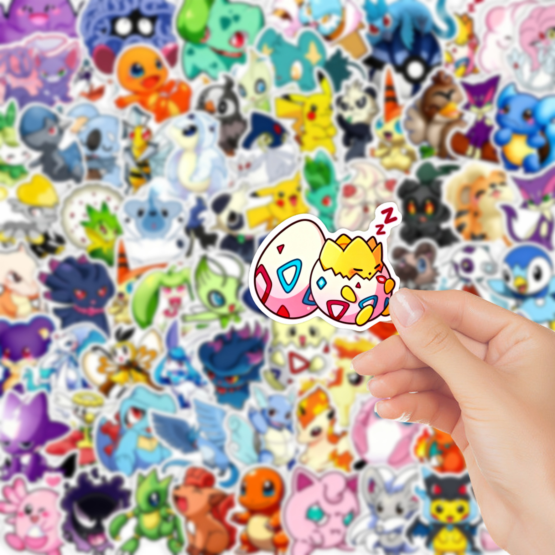 100/200pcs Pokemon Anime Stick - đánh giá và giá Laptop Accessories Kids