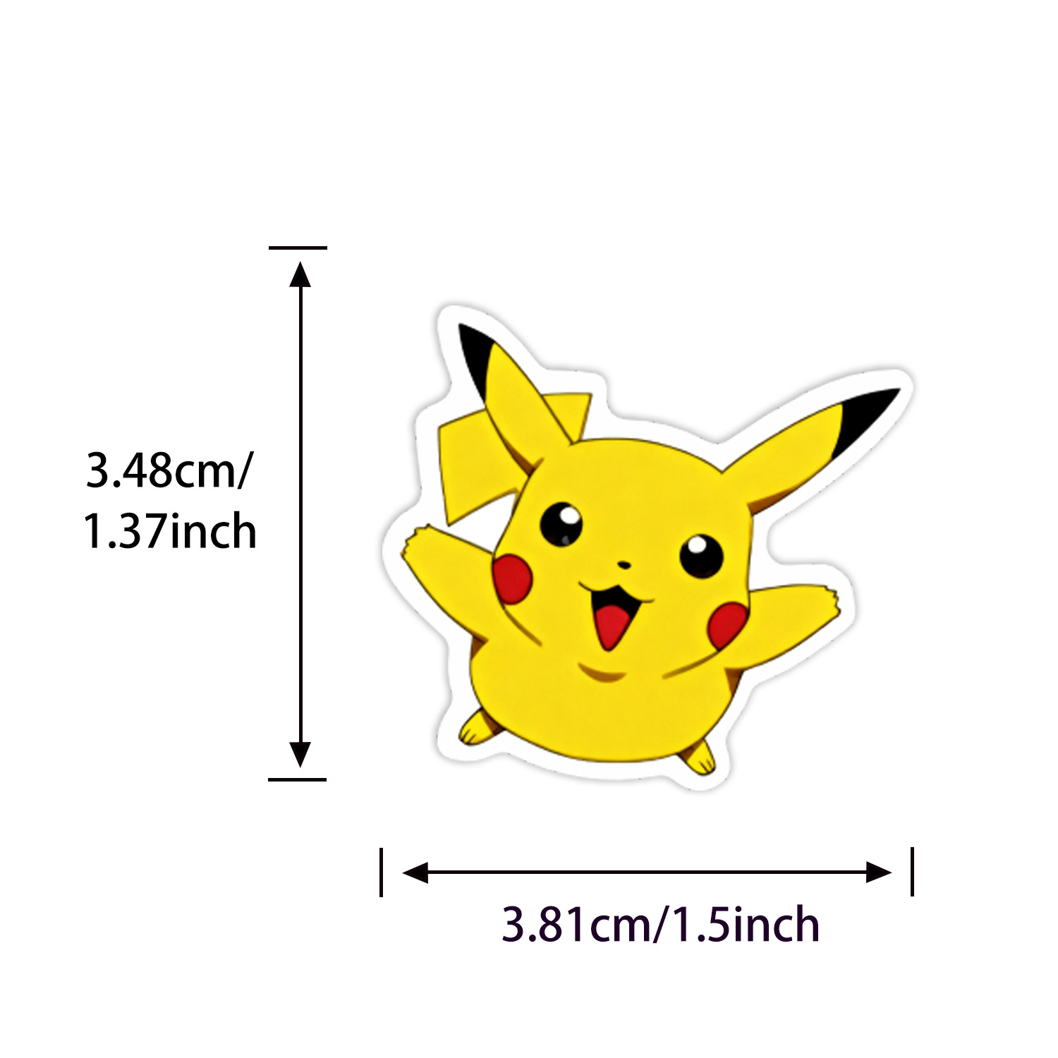 100/200pcs Pokemon Anime Stick - đánh giá và giá Laptop Accessories Kids