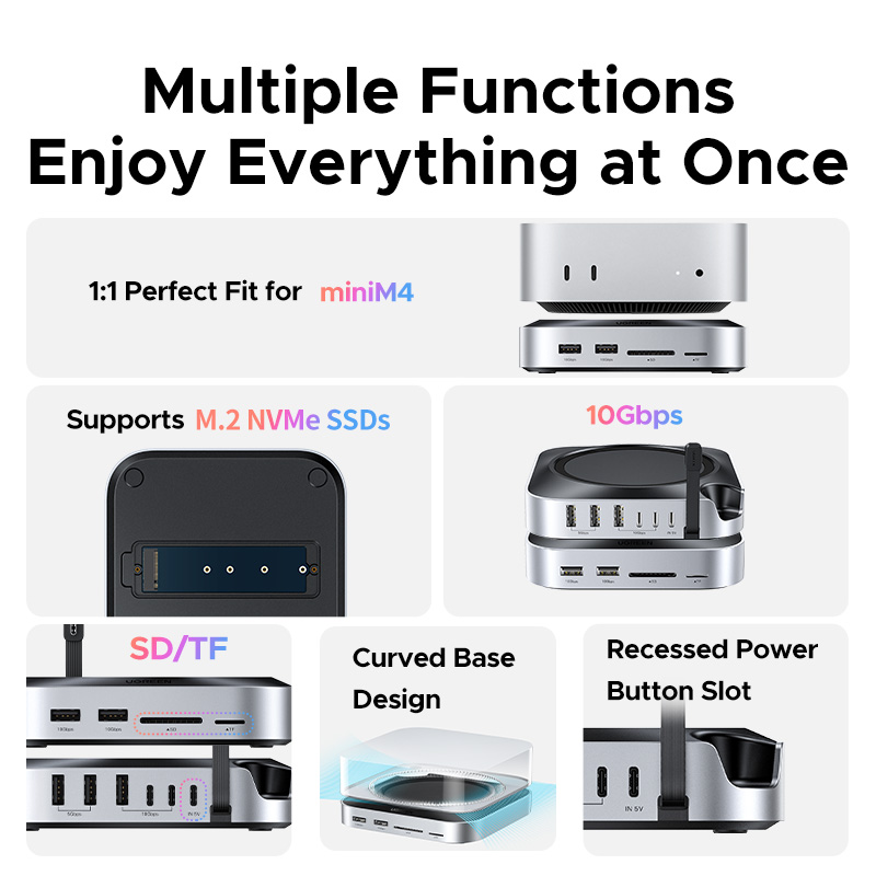 UGREEN USB HUB Docking Station - đánh giá và giá Mac Laptop Accessories