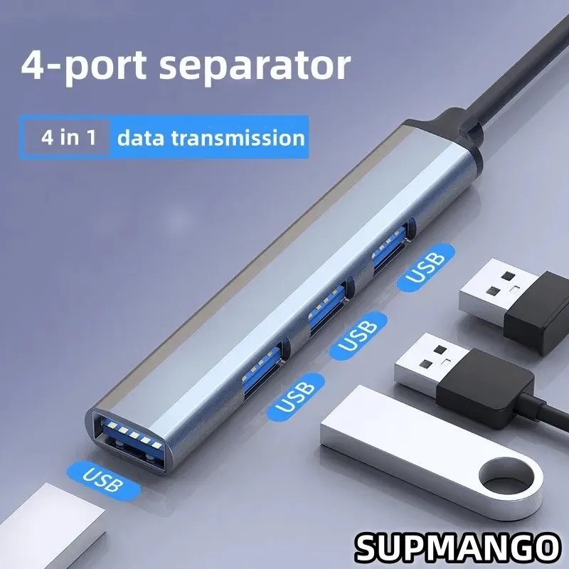 4-Port Multi-Splitter USB Hub  - đánh giá và giá Mac Laptop Accessories