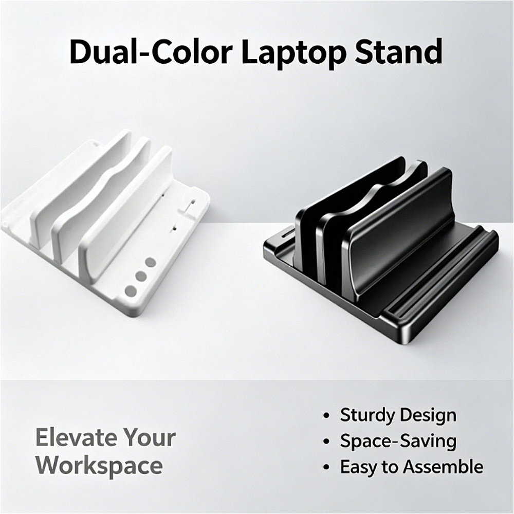 Vertical Laptop Stand, Adjusta - đánh giá và giá Laptop Stand Riser