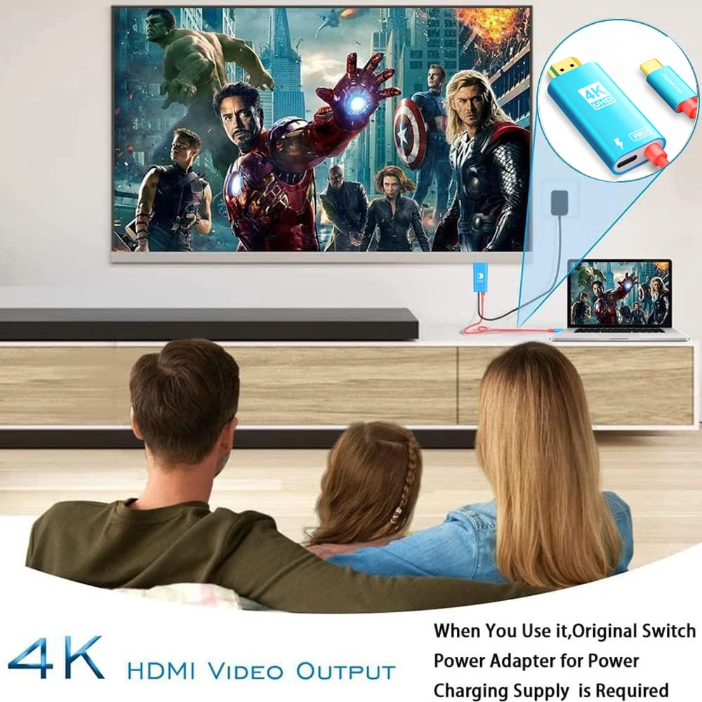 USB C to HDMI Cable for Switch - đánh giá và giá Xiaomi Laptop Accessories