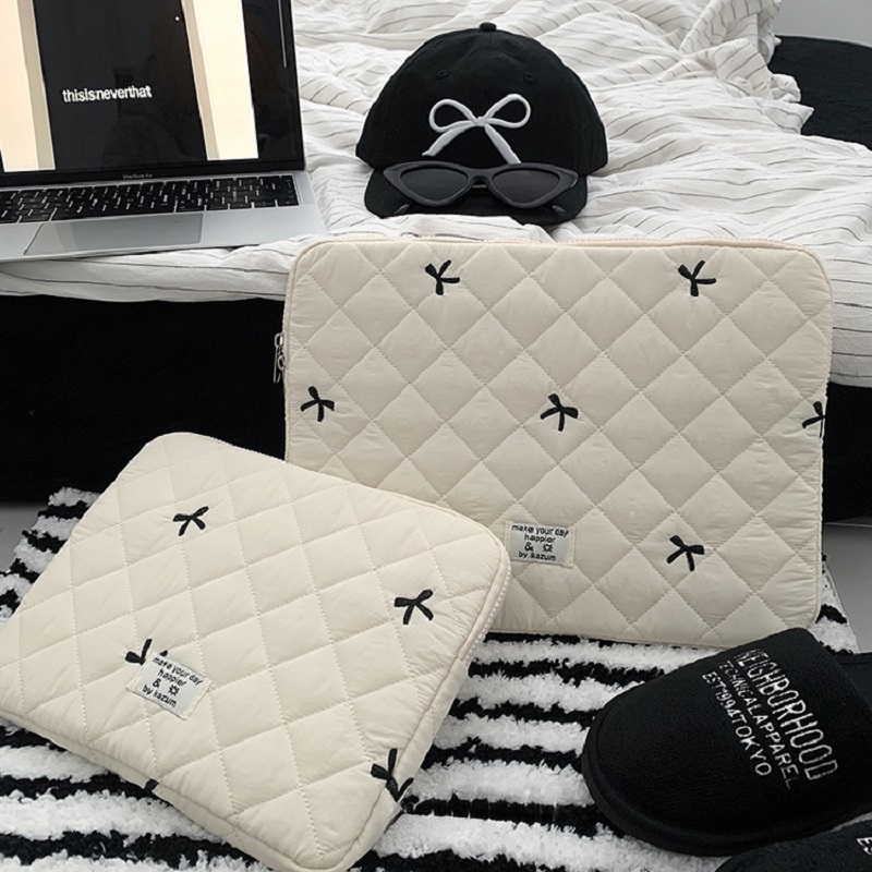 Cute Bow Graphic Laptop Bag Ta - đánh giá và giá Xiaomi Laptop Accessories