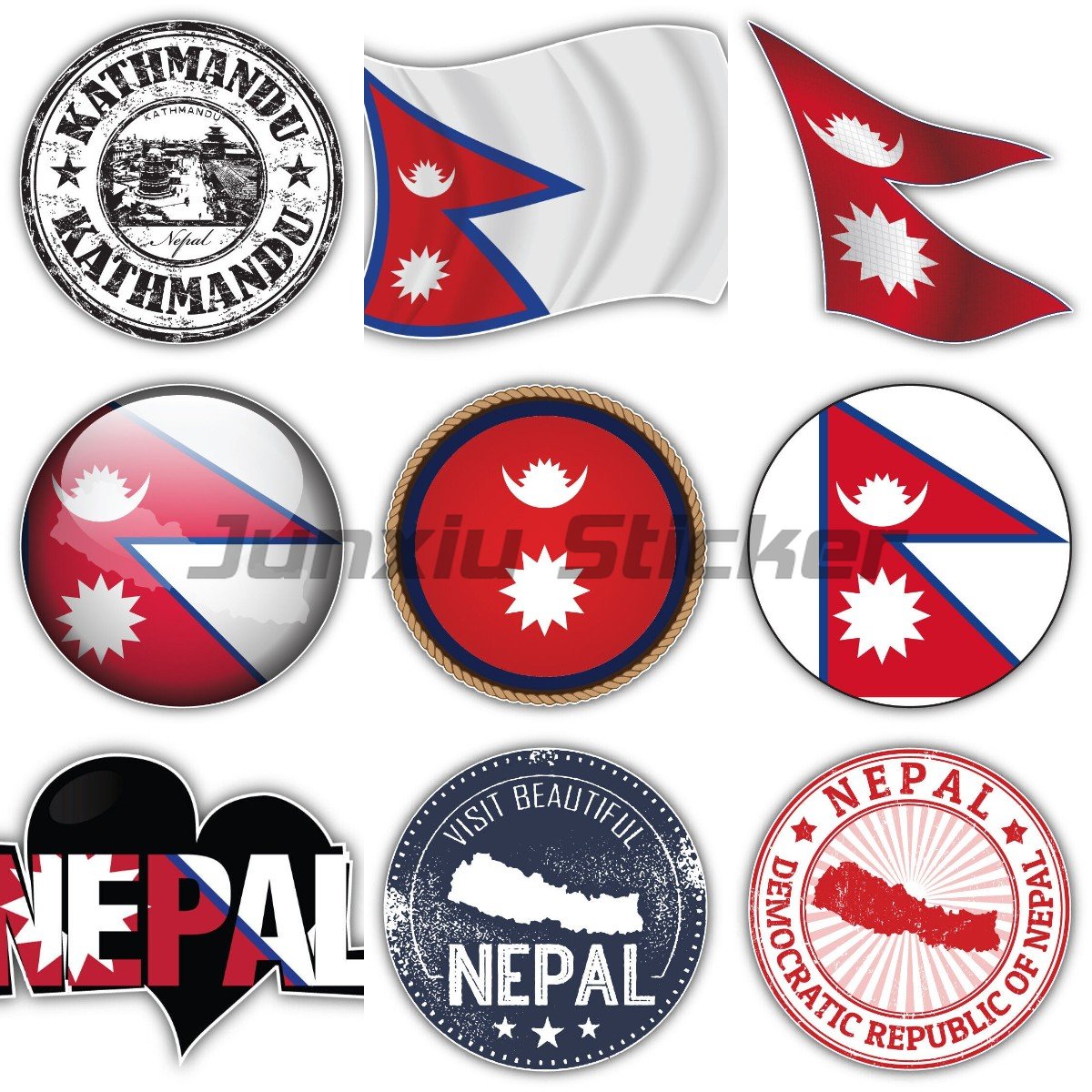 Nepal Flag Bumper Vinyl Bicycl - đánh giá và giá Laptop Accessories In Nepal