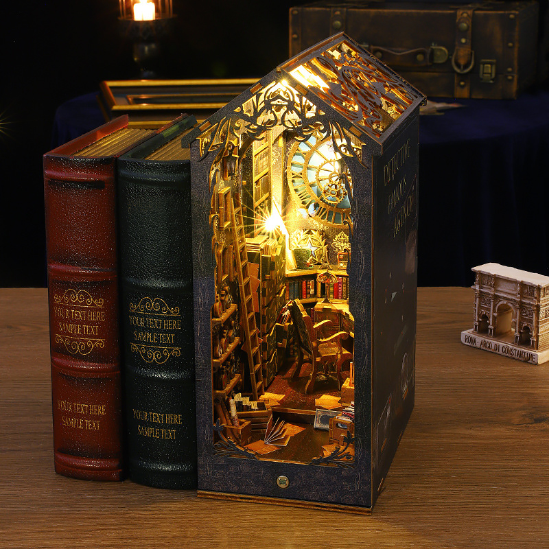 DIY Book Nook Kit Miniature Do - đánh giá và giá Laptop Accessories Light