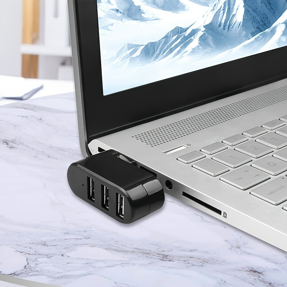 USB 2.0 Hub 3 Ports 180° Rotat - đánh giá và giá Xiaomi Laptop Accessories