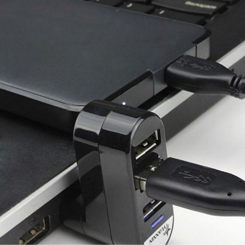 USB 2.0 Hub 3 Ports 180° Rotat - đánh giá và giá Xiaomi Laptop Accessories