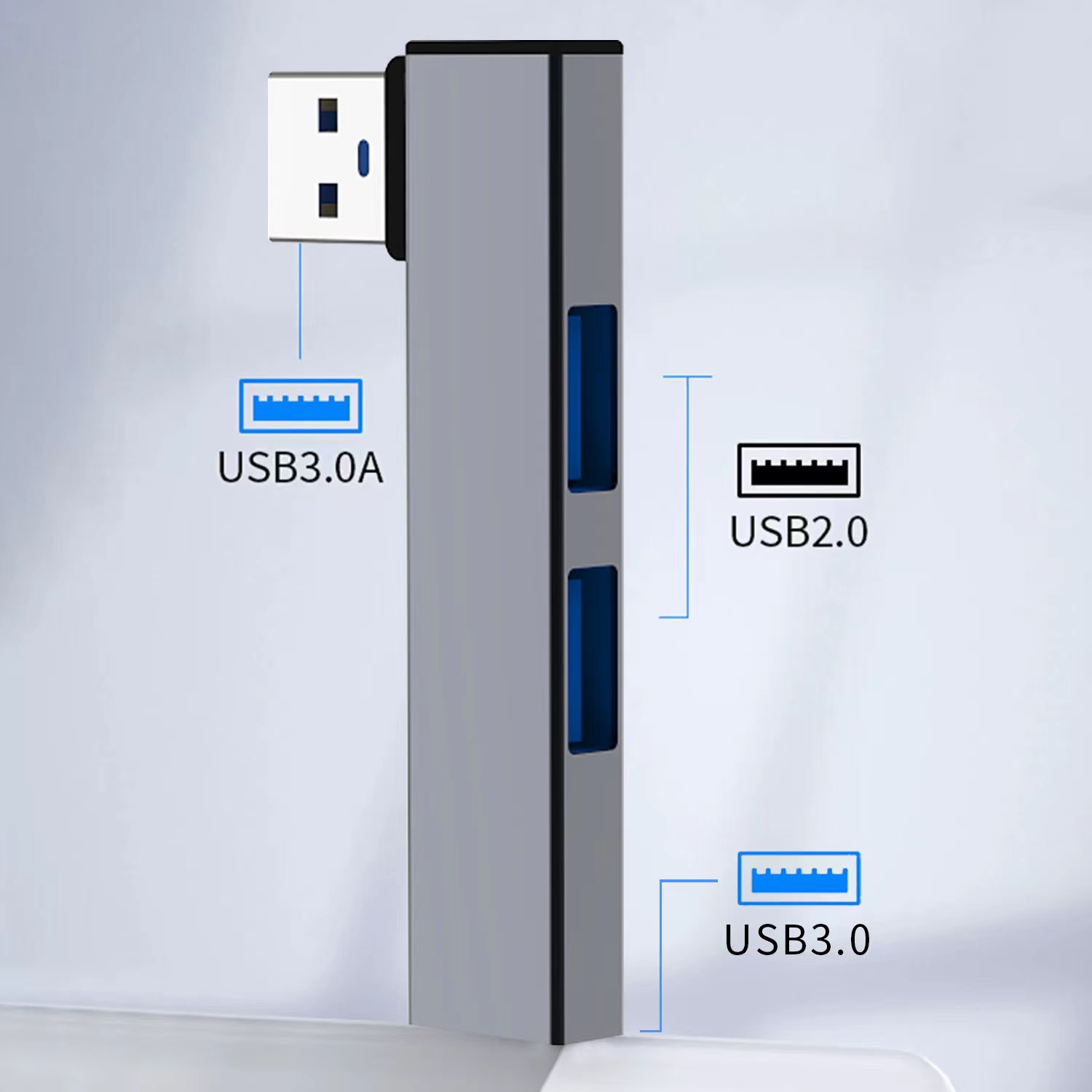 USB  HUB 3.0 3 Port Multi USB  - đánh giá và giá Mac Laptop Accessories