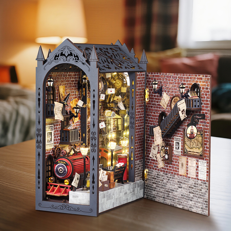 DIY Wooden Doll Houses Book No - đánh giá và giá Laptop Accessories Light