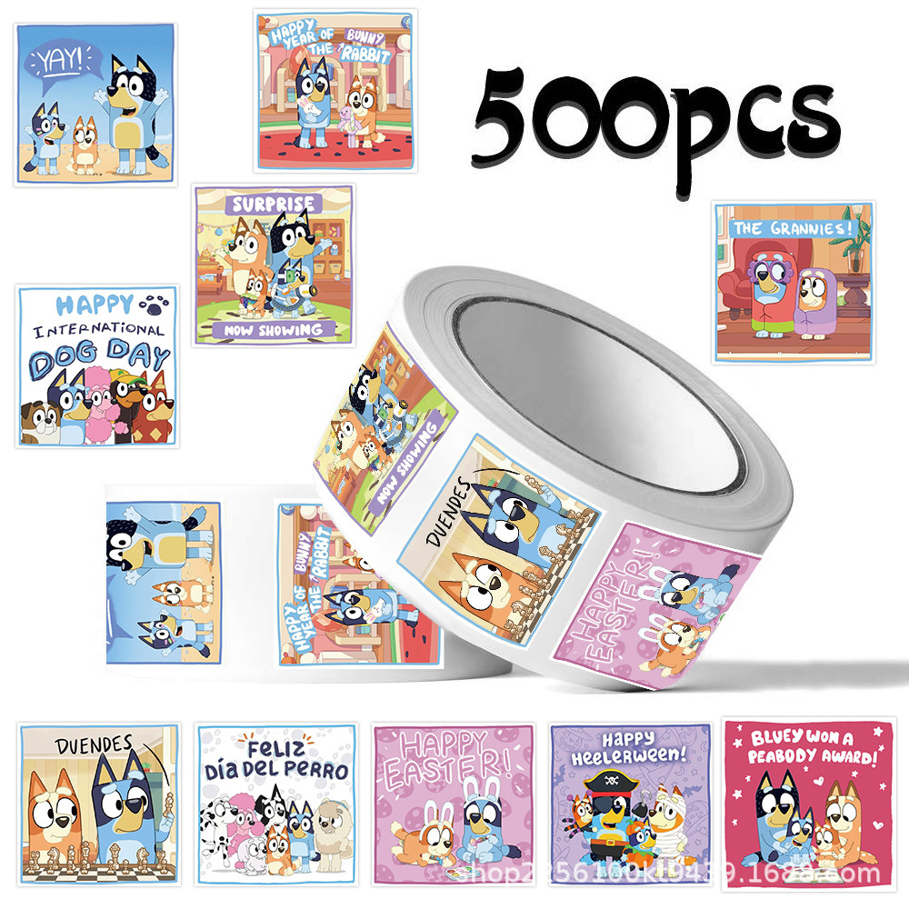 Wholesale 500Pcs/Roll Bluey St - đánh giá và giá Laptop Accessories Diy