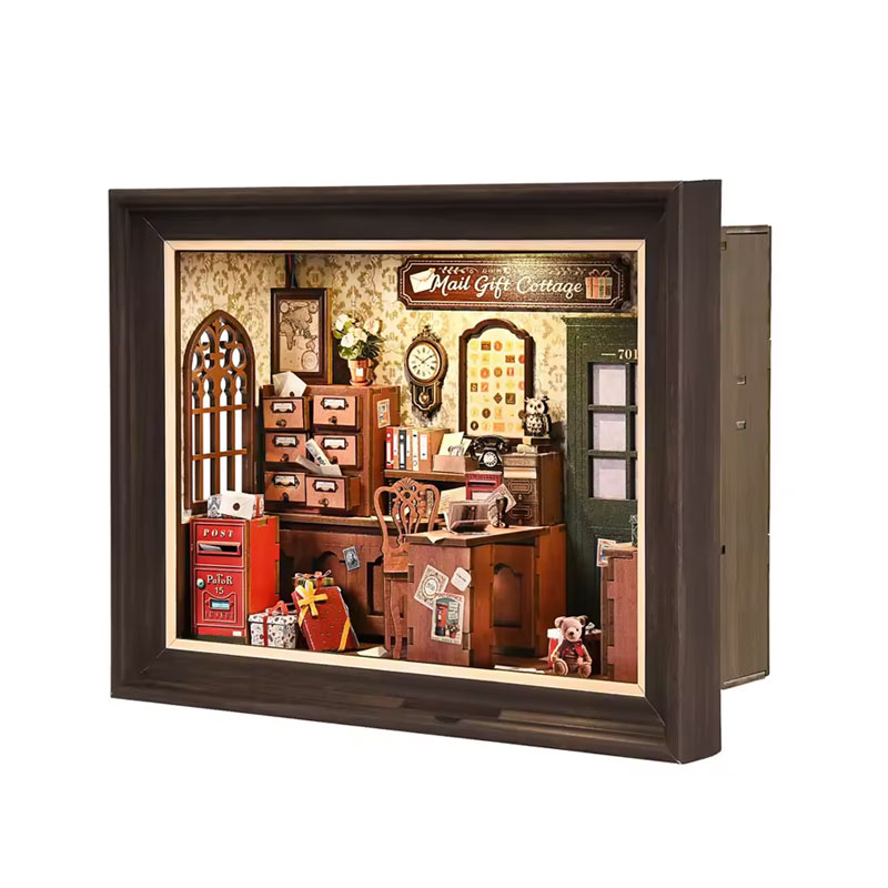 Retro Post Office Book Nook DI - đánh giá và giá Laptop Accessories Light