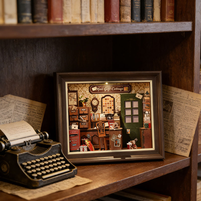 Retro Post Office Book Nook DI - đánh giá và giá Laptop Accessories Light