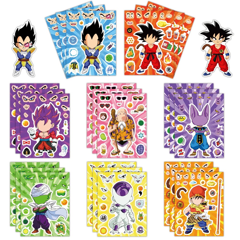 8/32Sheets Anime Dragon Ball S - đánh giá và giá Laptop Accessories Diy