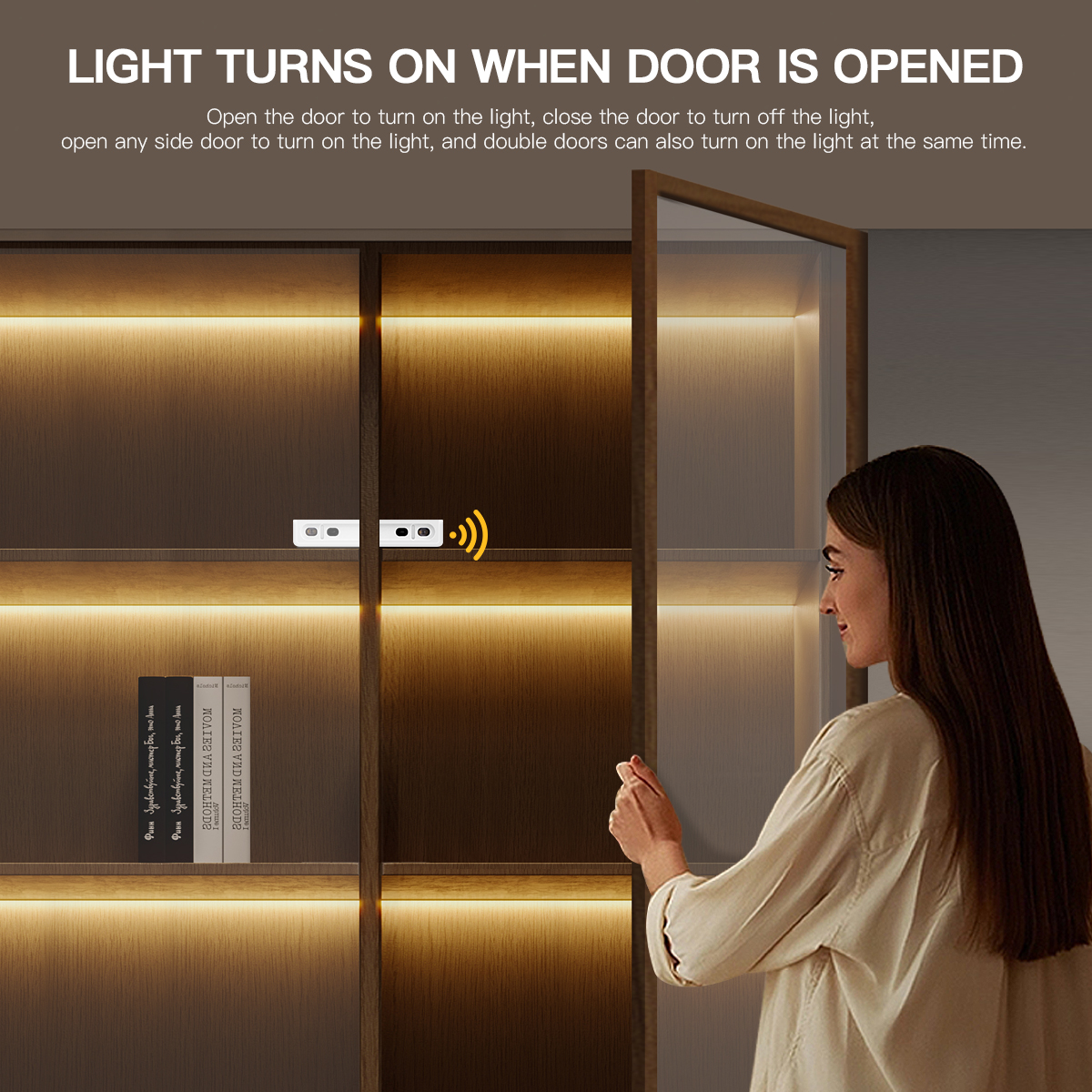 Auto On Smart Door Sensor Cont - đánh giá và giá Laptop Accessories Light