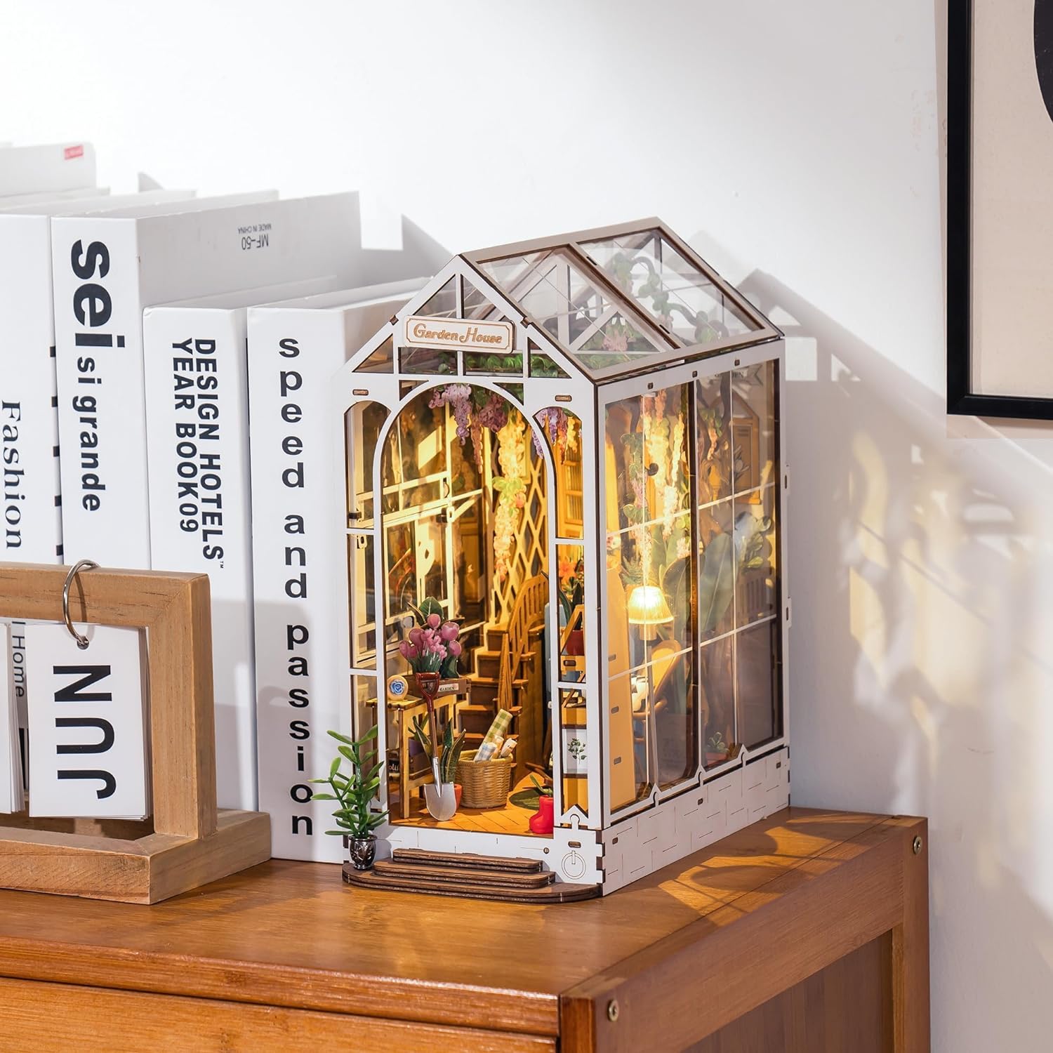 Rolife Gardenhouse Book Nook D - đánh giá và giá Laptop Accessories Light