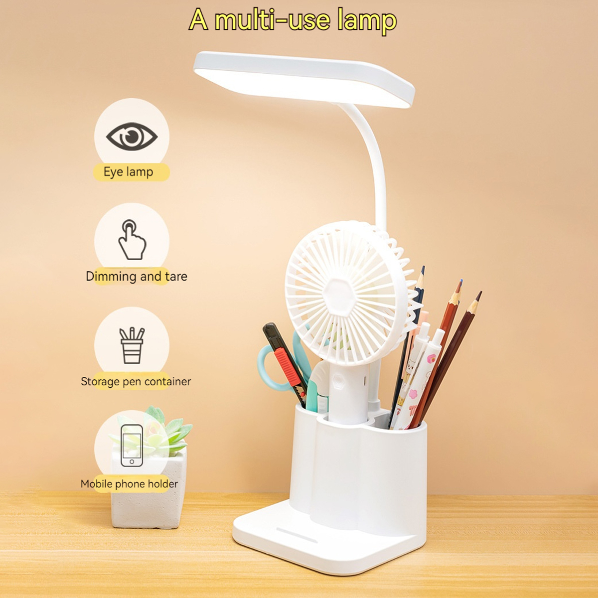 USB LED Table Lamp 3 Colors Ey - đánh giá và giá Laptop Accessories Light