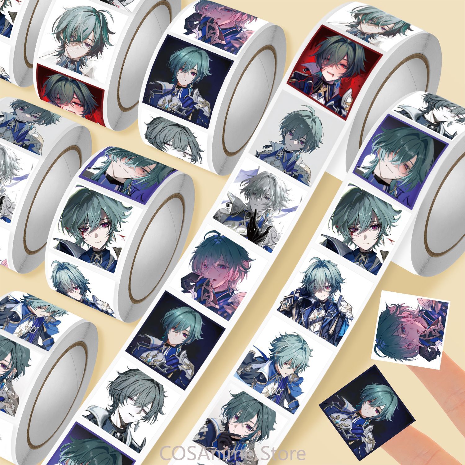 Anime Lohen Genshin Impact Q V - đánh giá và giá Laptop Accessories Diy